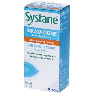 Systane - Idra Collirio Lubrificante Senza Conservanti Confezione 10 Ml