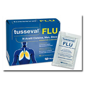 Tusseval - Flu Tosse Secca Confezione 12 Bustine