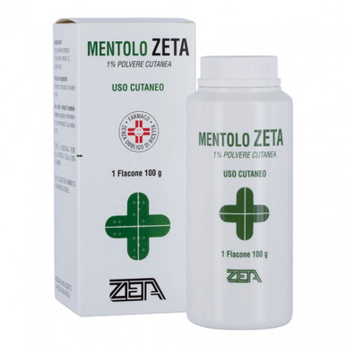 Zeta - Talco Mentolato Confezione 100 Gr