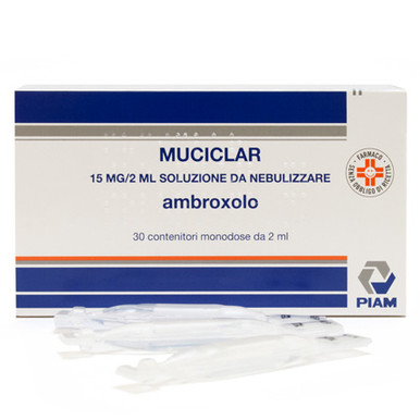 Muciclar - Nebulizzante 15 Mg Confezione 30 Flaconcini