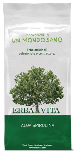 Erba Vita - Alga Spirulina Energizzante e Ricostituente Confezione 100 Gr