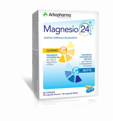 Arkopharma - Magnesio 24 Confezione 60 Capsule