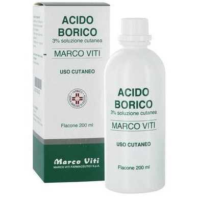 Marco Viti - Acido Borico 3% Confezione 200 Ml