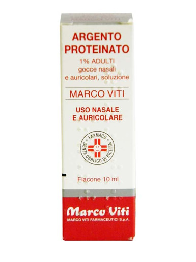 Marco Viti - Argento Proteinato 1% Confezione 10 Ml
