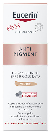 Eucerin - Anti-Pigment Crema Giorno Colorata Miedium Spf 30 Confezione 50 Ml