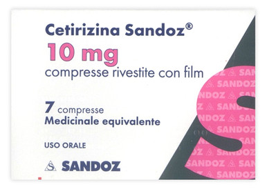 Sandoz - Cetrizina 10 Mg Confezione 7 Compresse