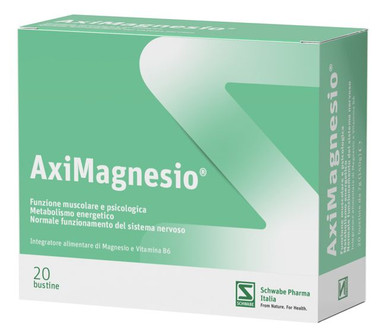 Schwabe Pharma - Pegaso Aximagnesio Integratore contro la Stanchezza Confezione 20 Bustine