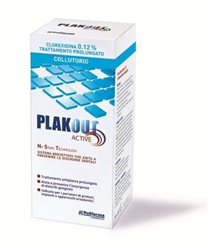 PlakOut - Soluzione 0,12% Flacone Confezione 150 Ml