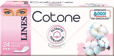 Lines - Cotone Proteggislip Confezione 24 Pezzi