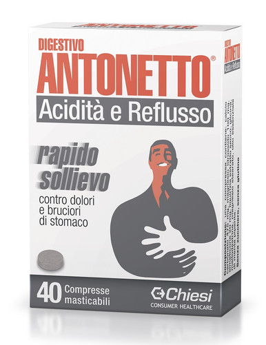 Digestivo Antonetto - Acidità e Reflusso Confezione 40 Compresse