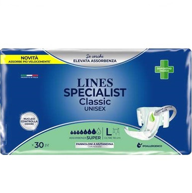 Lines - Specialist Classic Unisex Confezione 30 Pezzi