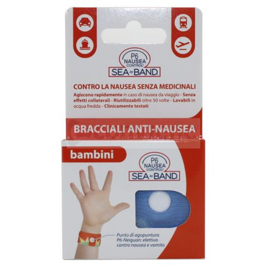 Sea Band - P6 Nausea Control Braccialetto Bambini Confezione 2 Pezzi