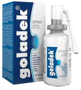 Shedir Pharma - Goladek Spray No Alcool Confezione 25 Ml