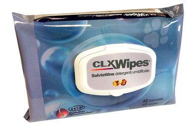 Clx Wipes - Salviette Umidificate Cane e Gatto Confezione 40 Salviette