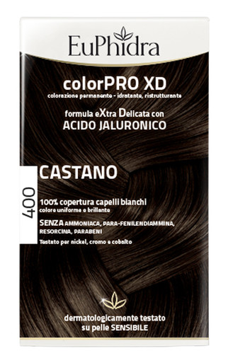 EuPhidra - Colorpro XD 400 Castano Confezione 4 Pezzi