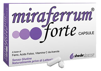 Shedir Pharma - Mirraferrum Forte Confezione 30 Capsule 