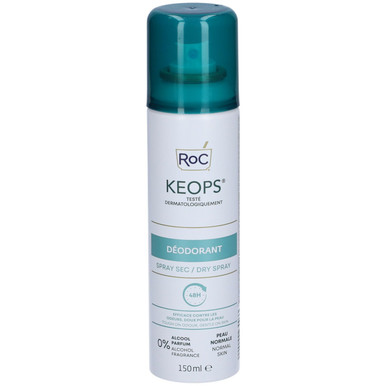 Roc - Keops Deodorante Spray Spray Secco  Confezione 150 Ml