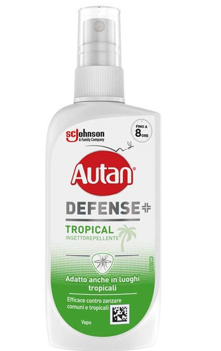 Autan - Defense Tropical Repellente Spray Zanzare Confezione 100 Ml