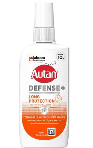 Autan - Defense Long Protection Repellente Spray Zanzare Confezione 100 Ml