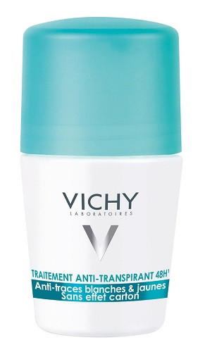 Vichy - Deodorante Anti-Tracce Roll-On Confezione 50 Ml