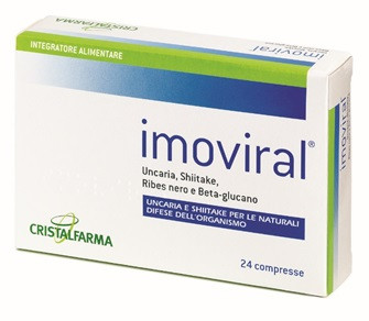 Cristalfarma - Imoviral Integratore Alimentare  Confezione 24 Compresse