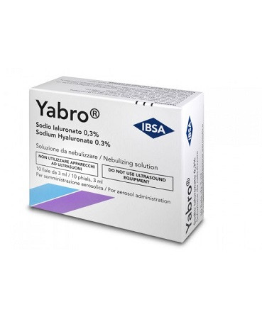 Ibsa - Yabro Sodio Ialuronato 0,3% Fiale Confezione 10x3 Ml