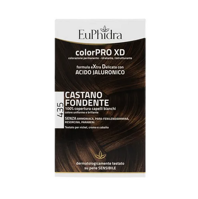 EuPhidra - Colorpro XD435 Castano Fondente Confezione 4 Pezzi