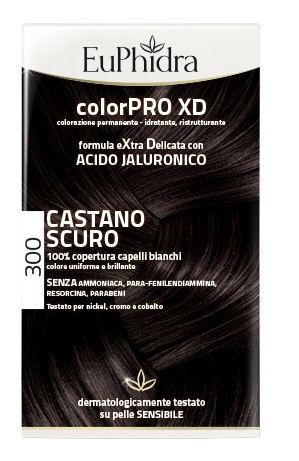 EuPhidra - Colorpro XD 300 Castano Scuro Confezione 4 Pezzi