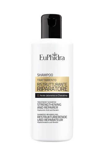 EuPhidra - Shampoo trattamento Ristrutturante Rinfrescante Confezione 200 Ml
