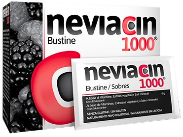 Shedir Pharma - Neviacin 1000 Confezione 20 Bustine