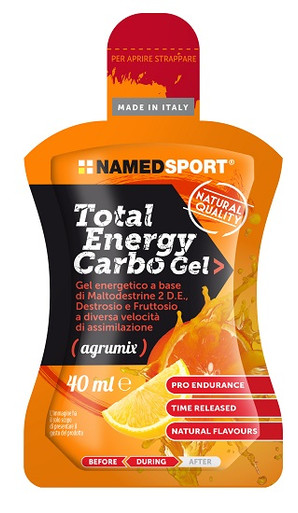 Named Sport - Total Energy Carbo Gel Agrumix Integratore Confezione 40 Ml
