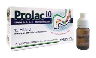 Hering - Prolac10 Fermenti Lattici Flaconcini Confezione 10X8 Ml