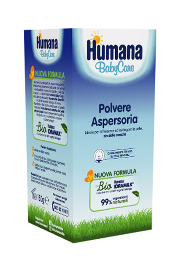 Humana - Baby Care Polvere Aspersoria Confezione 150 Gr