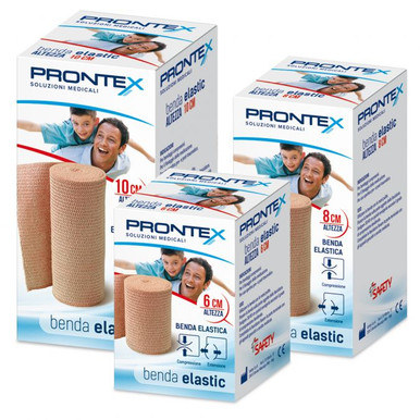 Prontex - Benda Elastica 10 Cm Confezione 1 Pezzo