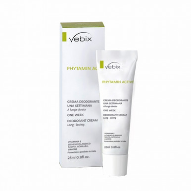 Vebix - Phytamin Crema Deodorante 1 Settimana Confezione 25 Ml
