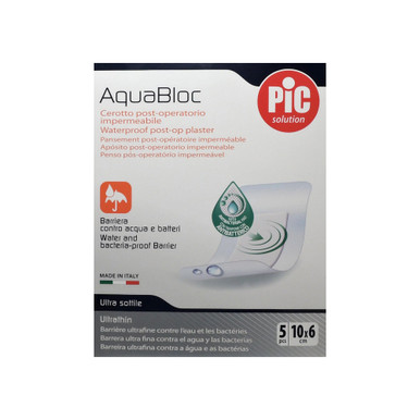 Pic - Aquabloc Cerotto  10x6 Cm Confezione 5 Pezzi