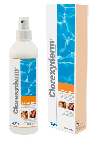 CLOREXYDERM SOLUZ 250 ML VET img 2