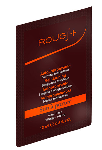 Rougj - Salviette Autoabbronzanti Monouso Viso Confezione 1 Pezzo