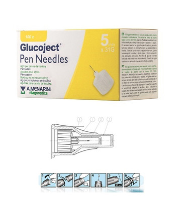 AGO GLUCOJECT PENNA 5MM G31