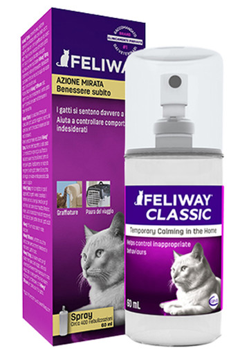 Feliway - Classic Spray Confezione 60 Ml (Scadenza Prodotto 05/2026)