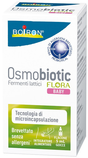 Boiron - Osmobiotic Flora Baby Gocce Confezione 5 Ml (Scadenza Prodotto 02/2026)