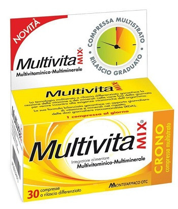 Multivitamix - Crono Confezione 30 Compresse
