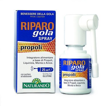 Naturando - Riparo Gola Spray Confezione 25 Ml