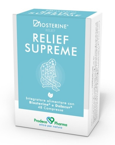 Biosterine - Relief Supreme Integratore Alimentare Tensioni Localizzate Confezione 48 Compresse