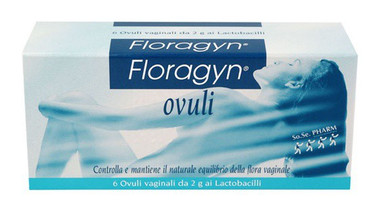 Floragyn - Ovuli Vaginali 12 Gr Confezione 6 Pezzi