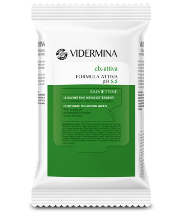 Vidermina - Clx Attiva Confezione 15 Salviette
