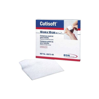 Leukoplast - Cutisoft Garza 10X10 Confezione 6 Pezzi