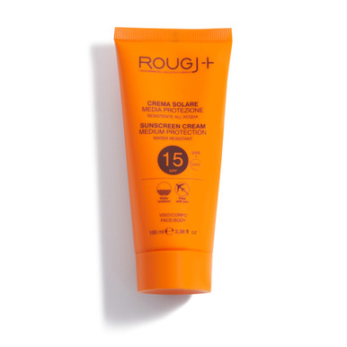 Rougj - Crema Solare Media Spf 15 Confezione 100 Ml