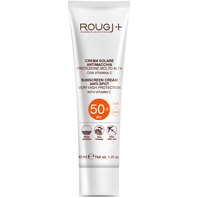 Rougj - Crema Solare Viso Anti-macchia Spf 50+ Confezione 40 Ml