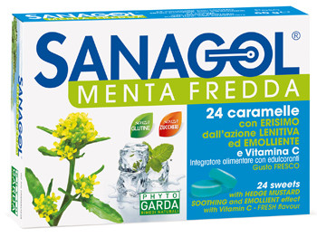 Phyto Garda - Sanagol Menta Fredda Confezione 24 Caramelle